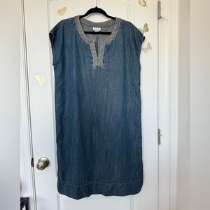 Liz Claiborne light denim dress